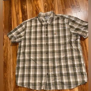 Men’s Carhartt SS Button Up XXL 2XL